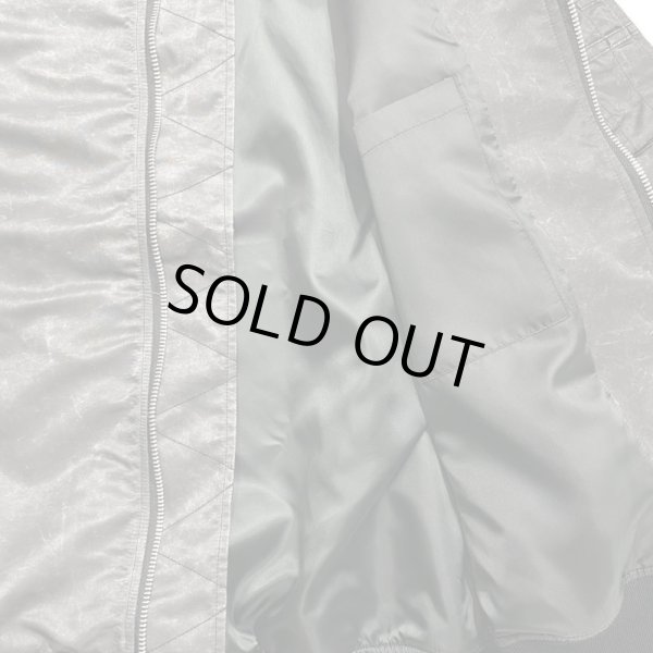 画像5:  LAID BACK / water proof MA-1 style jacket (5)
