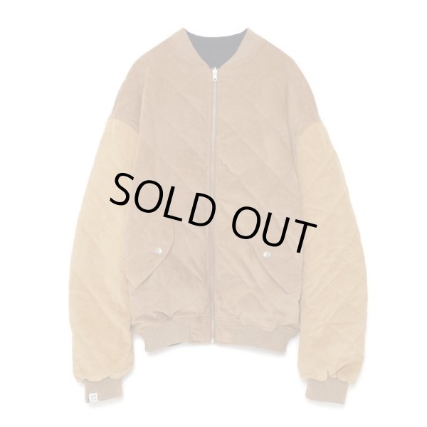 画像2: MAYO / remember you reversible souvenir MA-1 jacket (2)