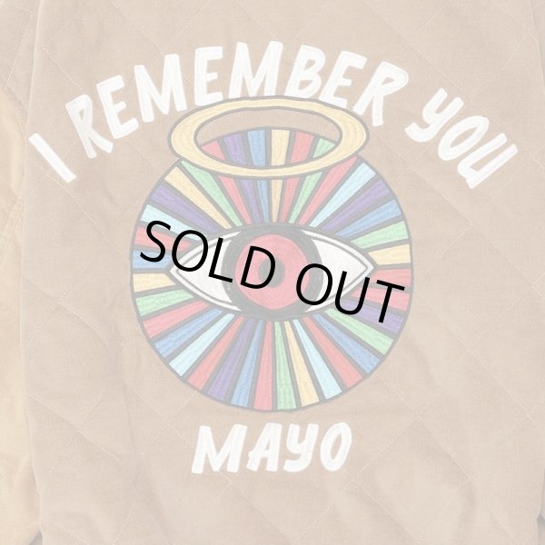 画像6: MAYO / remember you reversible souvenir MA-1 jacket (6)