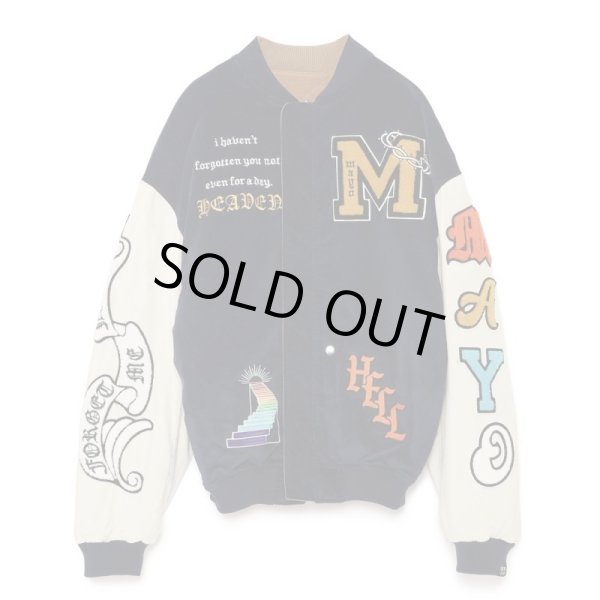 画像7: MAYO / remember you reversible souvenir MA-1 jacket (7)