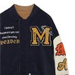 画像9: MAYO / remember you reversible souvenir MA-1 jacket (9)