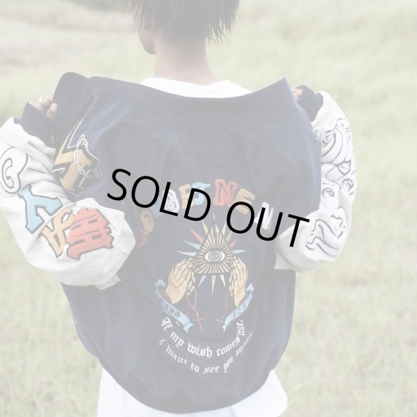 画像18: MAYO / remember you reversible souvenir MA-1 jacket (18)