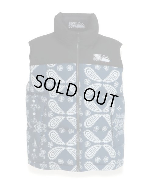 画像1: FIRST DOWN / bubble down vest (1)