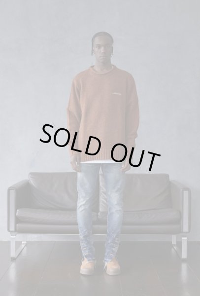 画像3: MLVINCE®︎ / script logo knit crew (3)