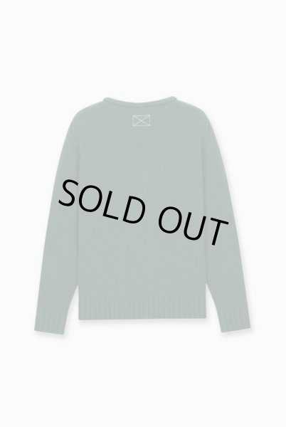 画像2: MLVINCE®︎ / script logo knit crew (2)