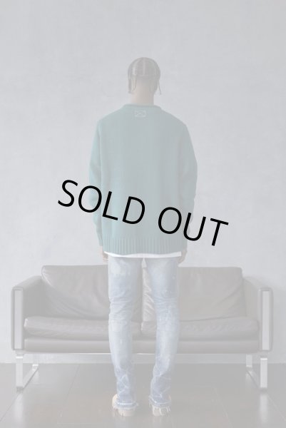 画像5: MLVINCE®︎ / script logo knit crew (5)