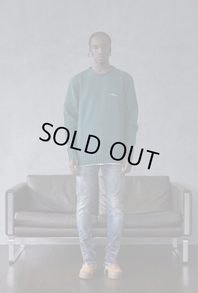 画像3: MLVINCE®︎ / script logo knit crew (3)