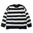 画像1: A GOOD BAD INFLUENCE / gb logo border knit (1)