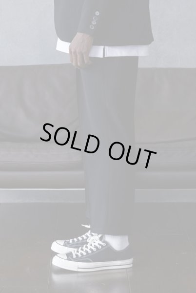 画像4: MLVINCE®︎ / two tuck cropped easy pants (4)