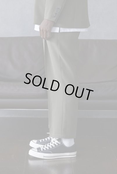 画像4: MLVINCE®︎ / two tuck cropped easy pants (4)