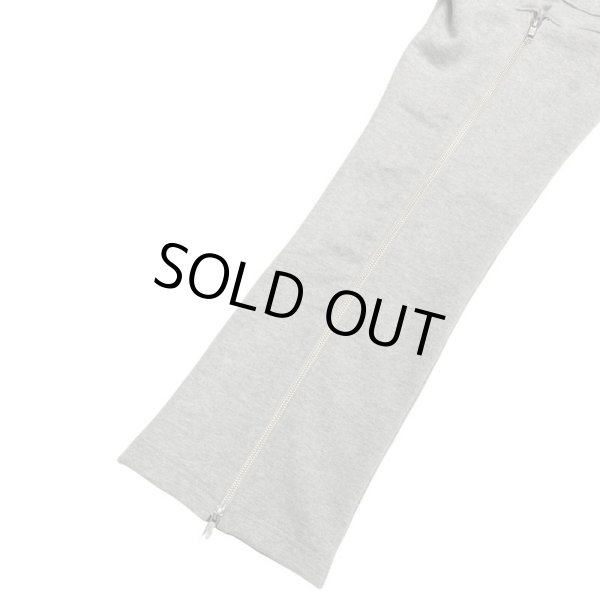 画像4:  LAID BACK / "BACK ZIPPED" sweat pants (4)