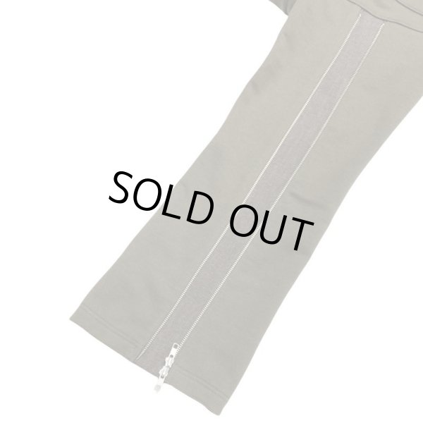 画像3:  LAID BACK / "BACK ZIPPED" sweat pants (3)