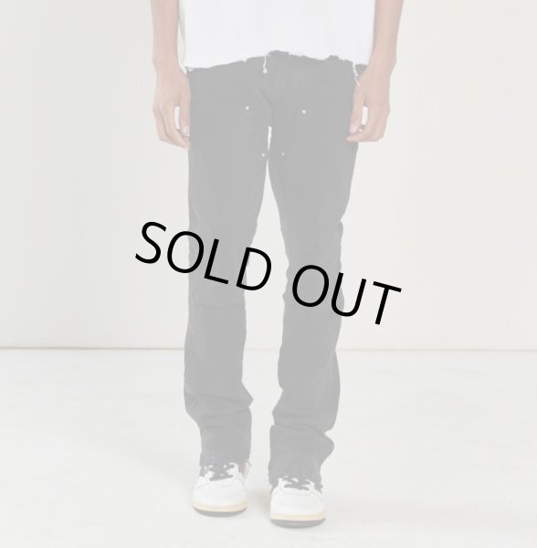 画像4: ASKYURSELF / phrase flare carpenter denim (4)