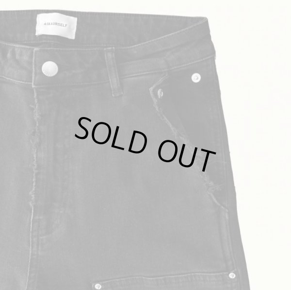画像3: ASKYURSELF / phrase flare carpenter denim (3)