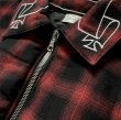 画像2: ASKYURSELF / banned padded flannel jacket (2)