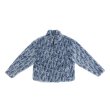 画像1: VANDYTHEPINK / monogram fur jacket blue (1)