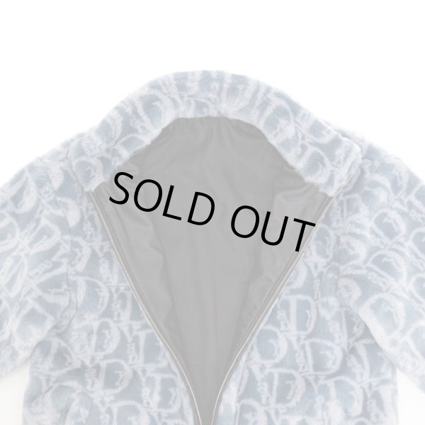 画像3: VANDYTHEPINK / monogram fur jacket blue (3)