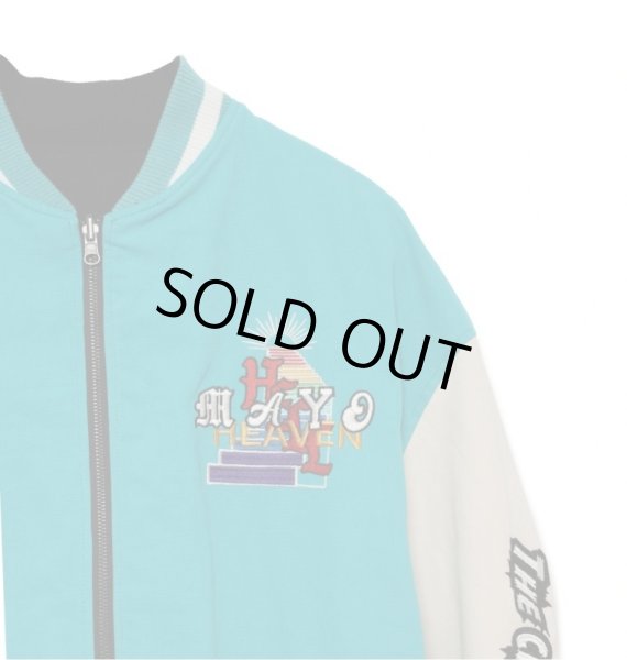 画像9: MAYO / embroidery reversible souvenir jacket  (9)