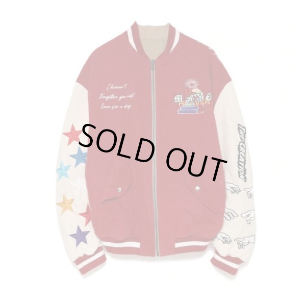 画像8: MAYO / embroidery reversible souvenir jacket  (8)