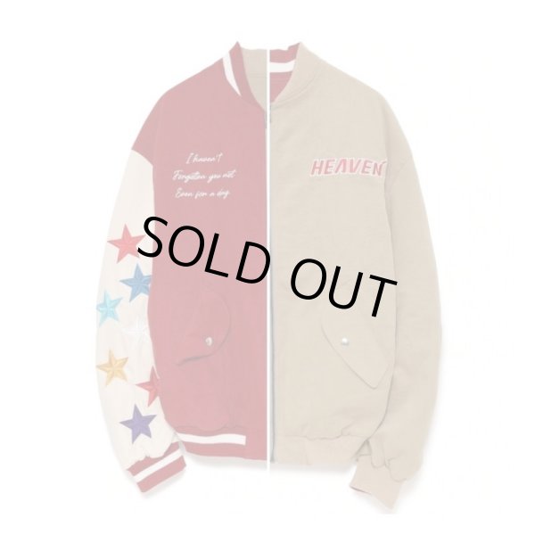 画像2: MAYO / embroidery reversible souvenir jacket  (2)