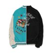 画像1: MAYO / embroidery reversible souvenir jacket  (1)