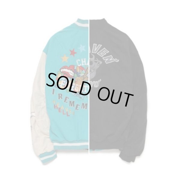 画像1: MAYO / embroidery reversible souvenir jacket  (1)