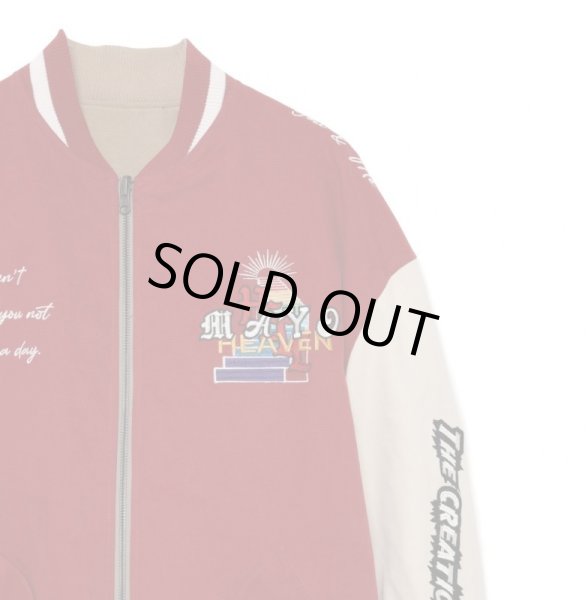 画像10: MAYO / embroidery reversible souvenir jacket  (10)