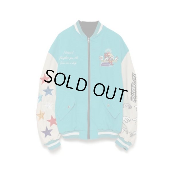 画像8: MAYO / embroidery reversible souvenir jacket  (8)