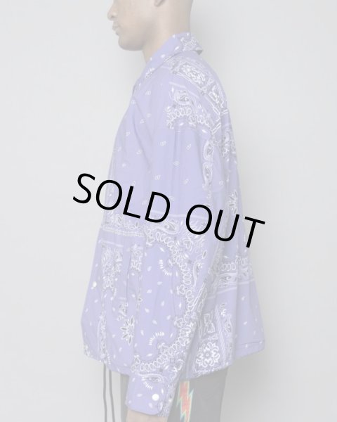 画像4: TAIN DOUBLE PUSH / tain parsley coach shirts (4)