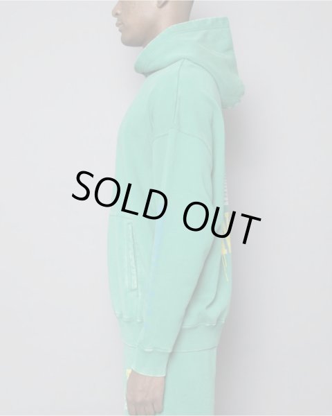 画像4: TAIN DOUBLE PUSH / tain sweat hoodie (4)