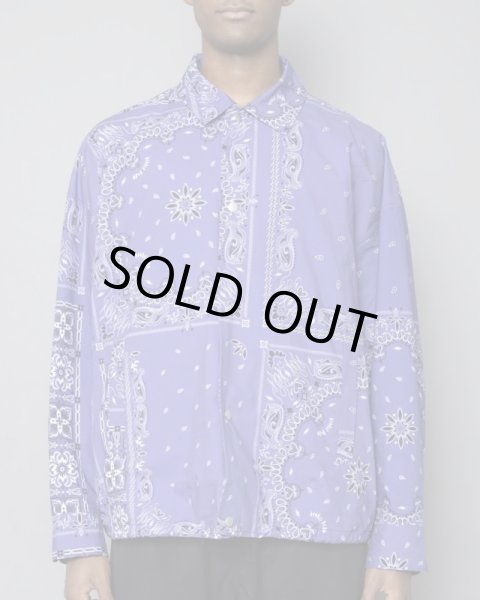 画像3: TAIN DOUBLE PUSH / tain parsley coach shirts (3)