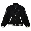 画像1: LAST NEST / feather varsity jacket (1)