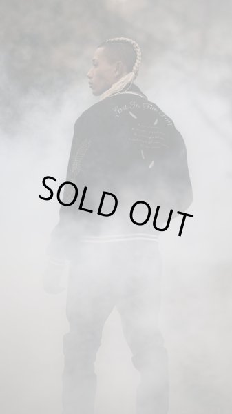 画像6: LAST NEST / feather varsity jacket (6)