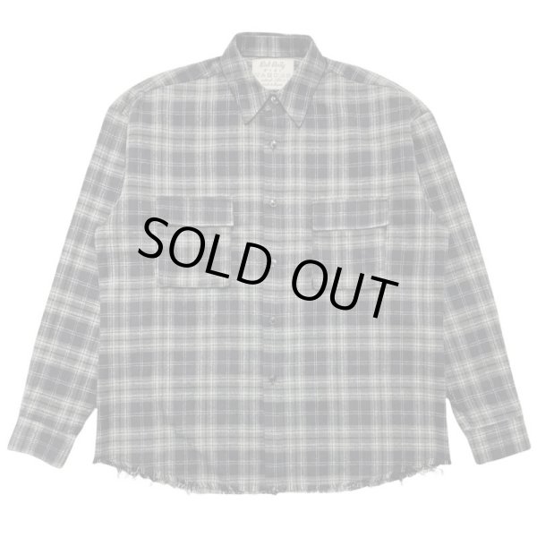 画像1: DAT ROLLY / fringe flannel shirts (1)