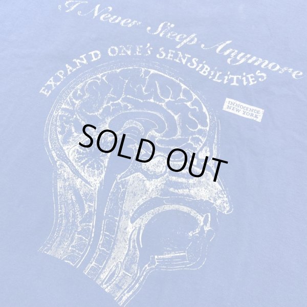 画像3: INNOCENCE / brain tee blue (3)