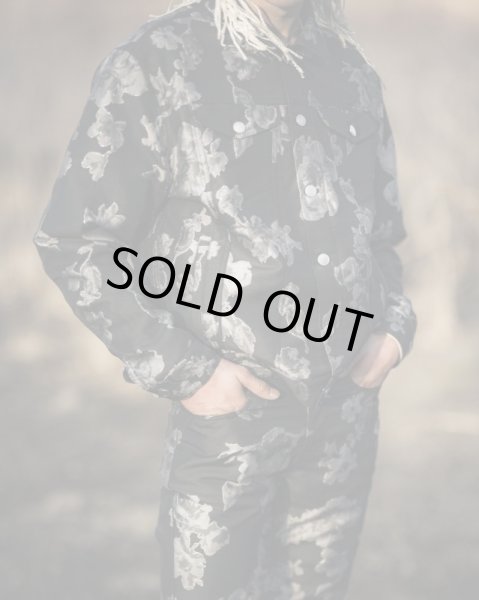 画像3: LAST NEST / floral jacquard jacket (3)