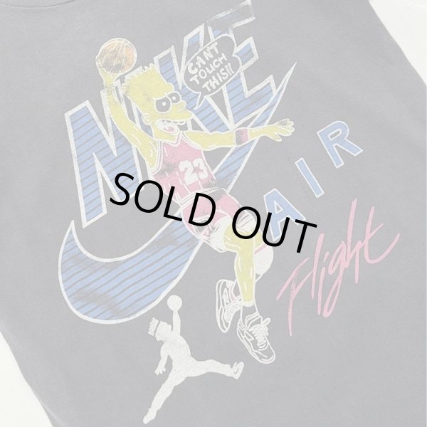 画像3: 【USED】90’s  bootleg SIMPSON / s/s tee  / black (3)