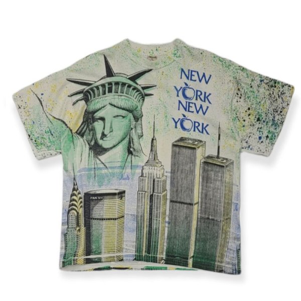 画像1: 【DED STOCK】90'S ACCORD NEW YORK / s/s tee  / white (1)