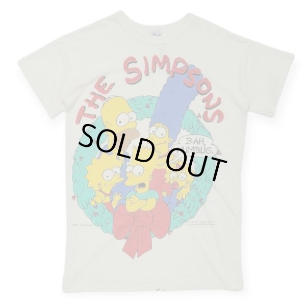 画像1: 【USED】90’s THE SIMPSONS / s/s tee  / white (1)