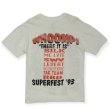 画像2: 【USED】90’s SUPERFEST 93 / s/s tee  / white (2)