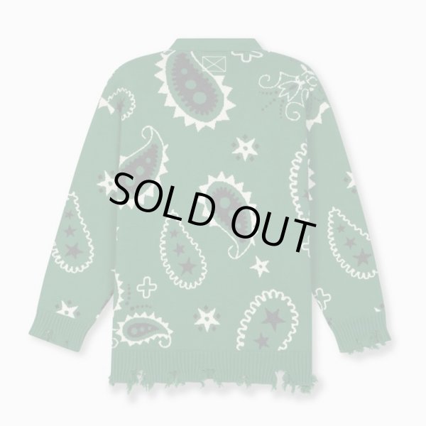 画像2: MLVINCE®︎ / paisley distressed cardigan (2)