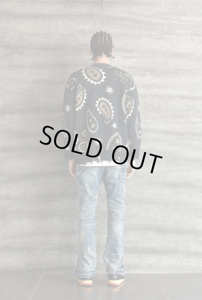 画像5: MLVINCE®︎ / paisley distressed cardigan (5)