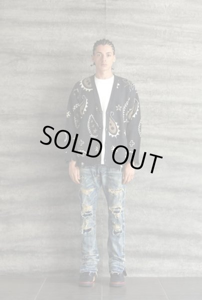 画像3: MLVINCE®︎ / paisley distressed cardigan (3)