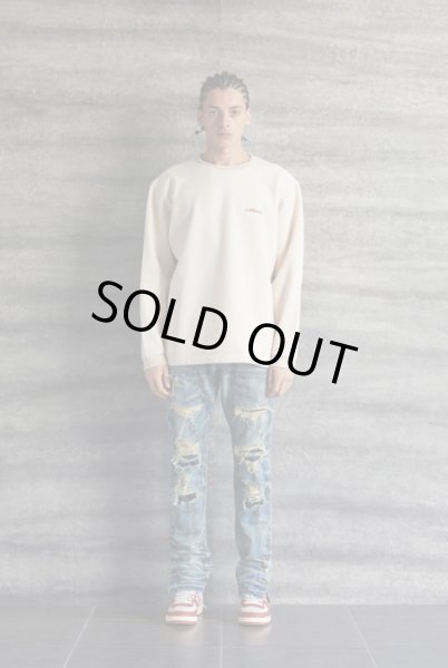 画像3: MLVINCE®︎ / script logo thermal l/s tee (3)