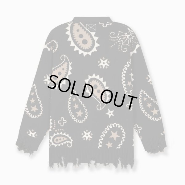 画像2: MLVINCE®︎ / paisley distressed cardigan (2)