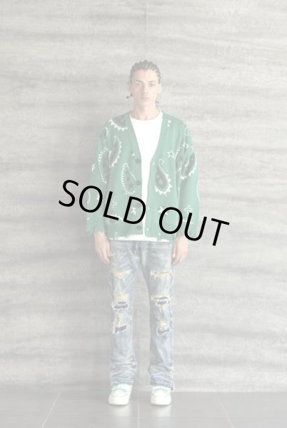 画像3: MLVINCE®︎ / paisley distressed cardigan (3)