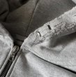 画像2: ASKYURSELF / essential zip up hoodie (2)