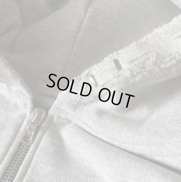 画像2: ASKYURSELF / essential zip up hoodie (2)