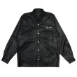 画像1: LAST NEST / leather embroidered shirts (1)