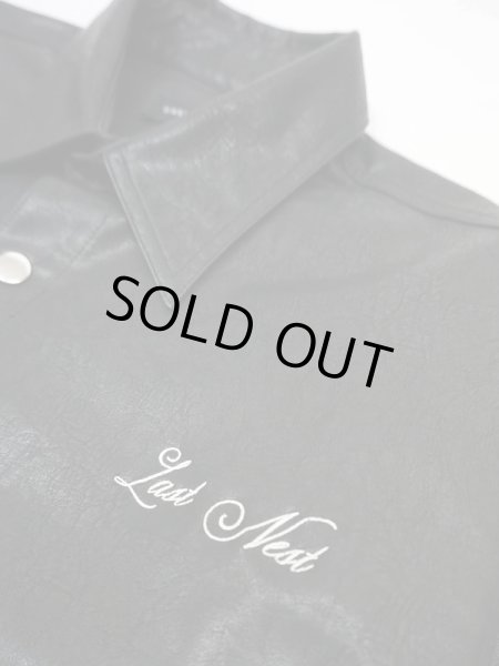 画像3: LAST NEST / leather embroidered shirts (3)